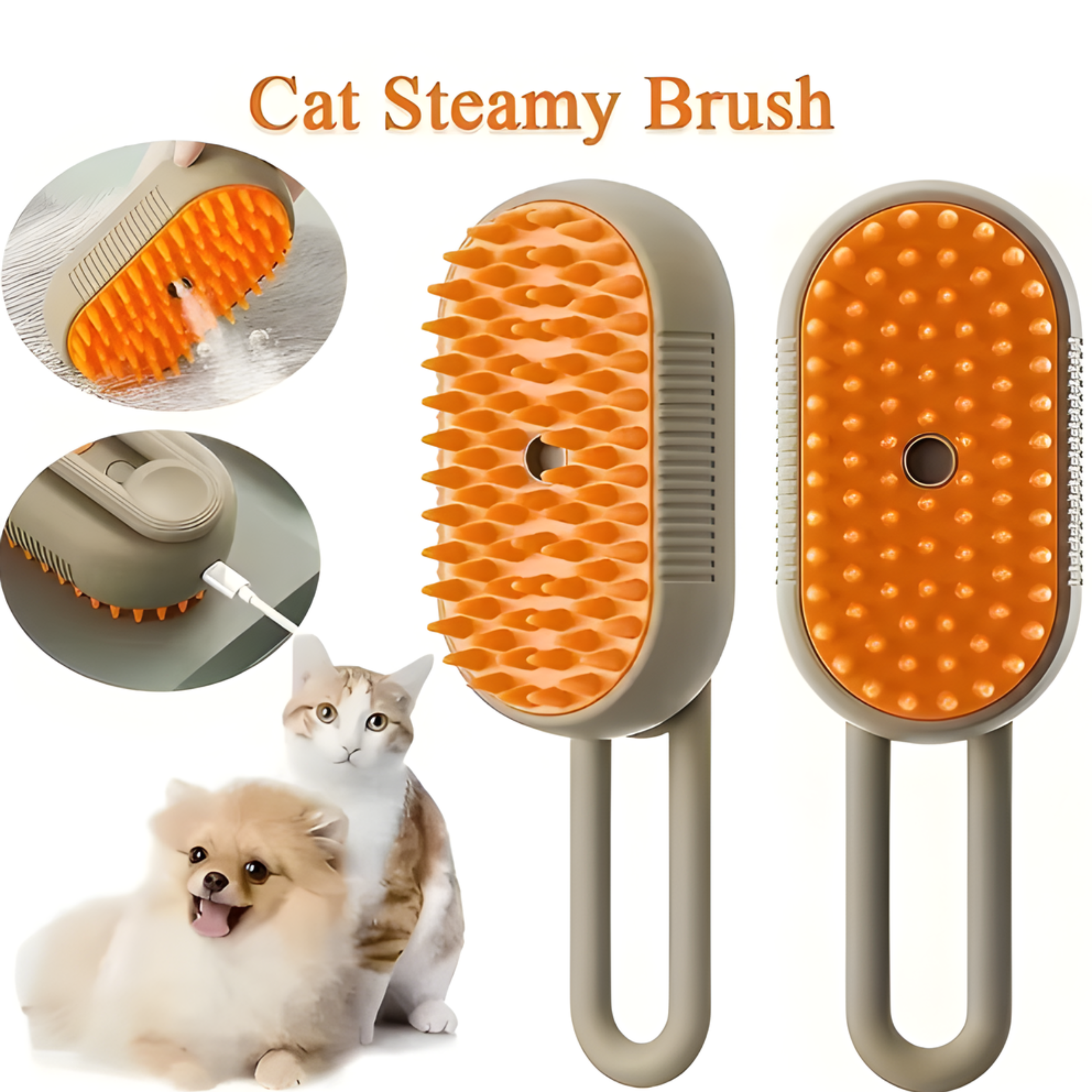 3-in-1 Electric Pet Cleaning Brush